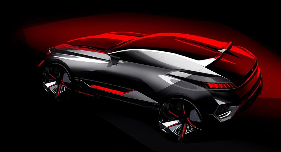  Peugeot Quartz Concept 2014 года  (фото 5 из 16)